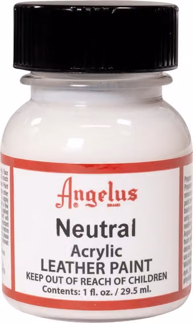 Angelus Acrylic Leather Paint White 1oz