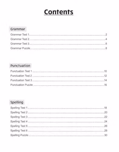 CGP KS1 Year 1 English 10-Minute Tests: Grammar, Punctuation and Spelling