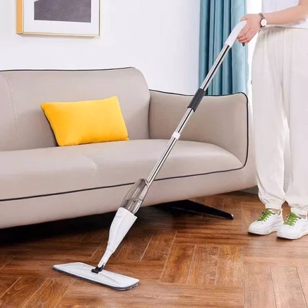 EONLION White Microfibre Spray Mop with 3 Pads for Floor Cleaning – 2