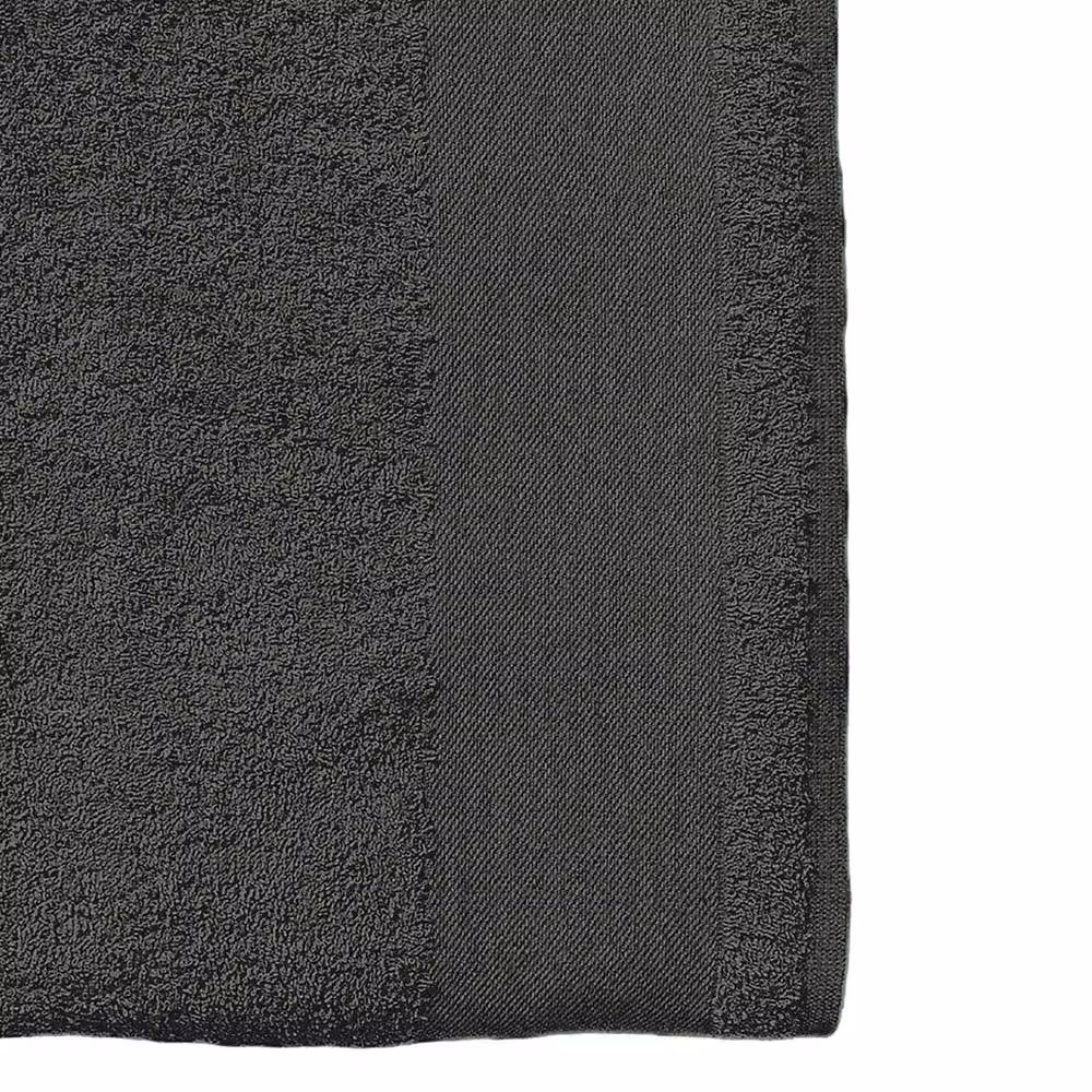 SOL'S Bayside 100 Cotton Terrycloth Bath Sheet in Grey with Hanging Loop – 2