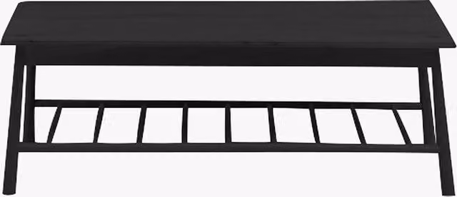 Perch & Parrow Rebecca Oak Coffee Table in Black