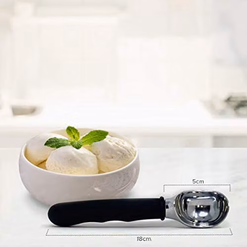 Joeji's Kitchen Stainless Steel Ice Cream Scoop with Trigger Release in Silver – 2
