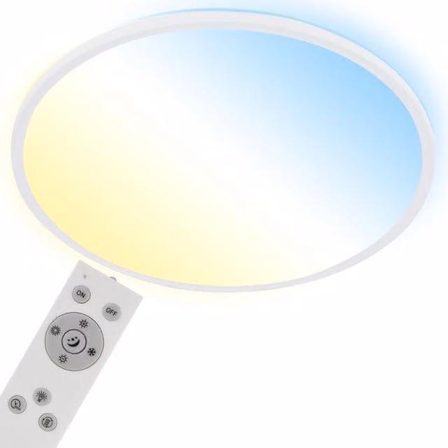 Briloner Ultraslim White 31W CCT LED Ceiling Panel with Remote Control and Dimming Function – 1