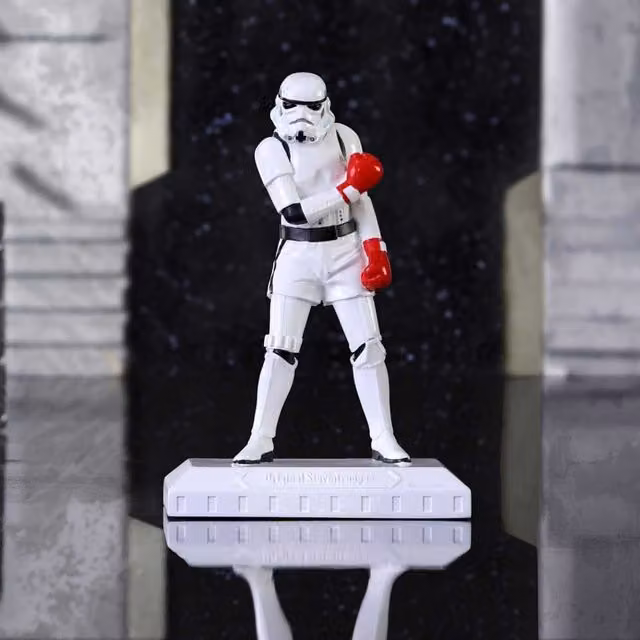 Nemesis Now Stormtrooper The Greatest White and Red Tabletop Figurine, Height: 18 cm