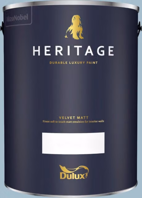 Dulux Trade Heritage Matt Dispersion Paint in Petrol, 5 l