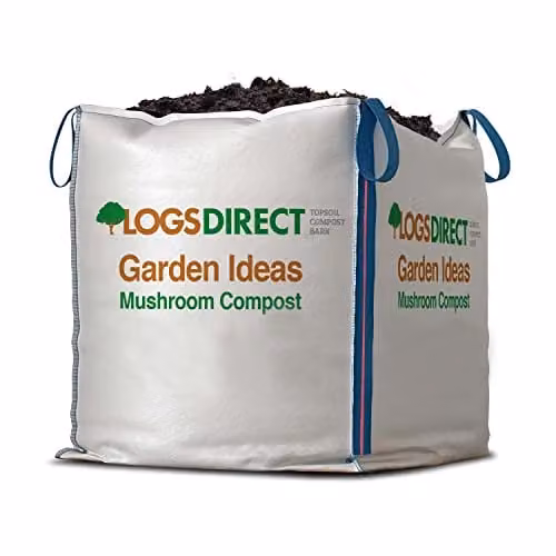 Warma Bulk Dumpy Bag Mushroom Compost for Garden Landscaping, Vegetable Patches and Planting – 1