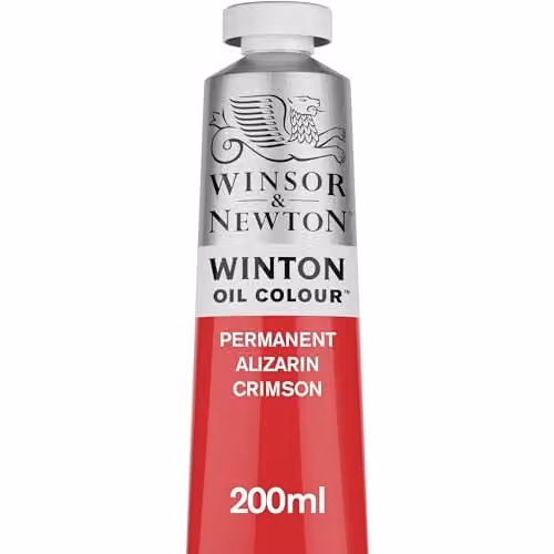 Winsor & Newton Winton Oil Colour Alizarin Crimson 200ml