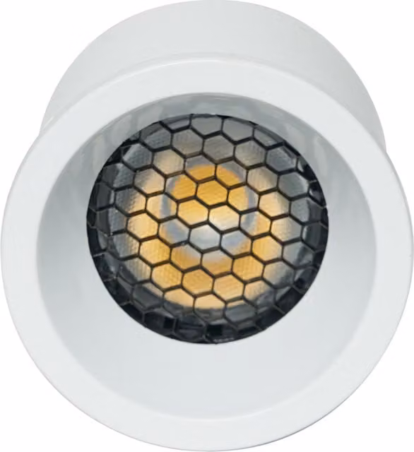 Litecraft 5W GU10 Dimmable Cool White LED Bulb in White