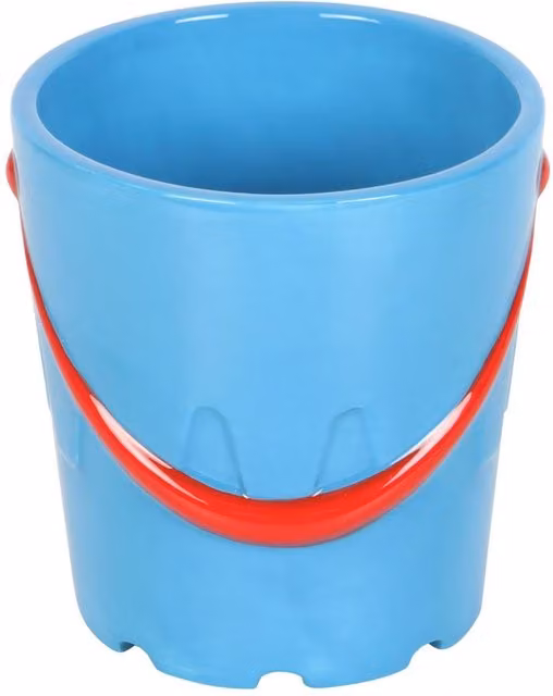 Something Different Blue Ceramic Bucket Mug and Spoon Set