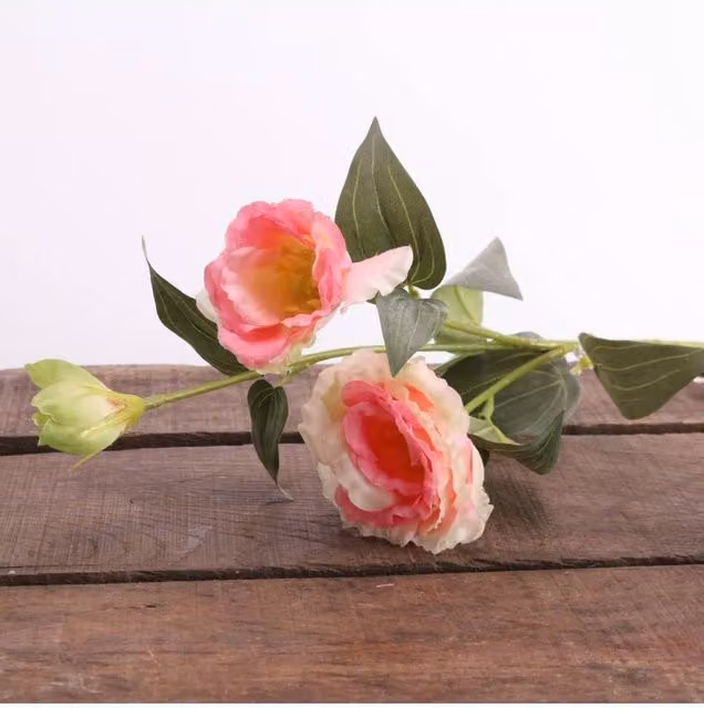 KDMD Pink Lisianthus Spray, 3 Pack – 1