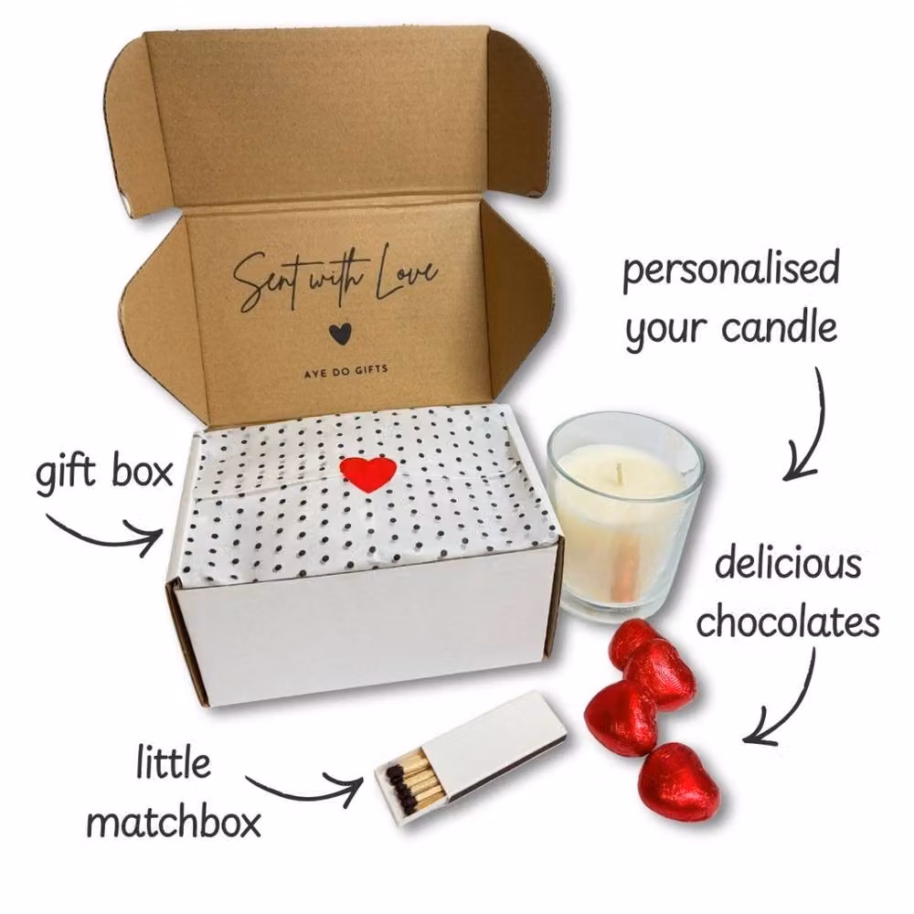 Aye Do Gifts Women's Best Dog Mum White Votive Candle Gift Set – 2