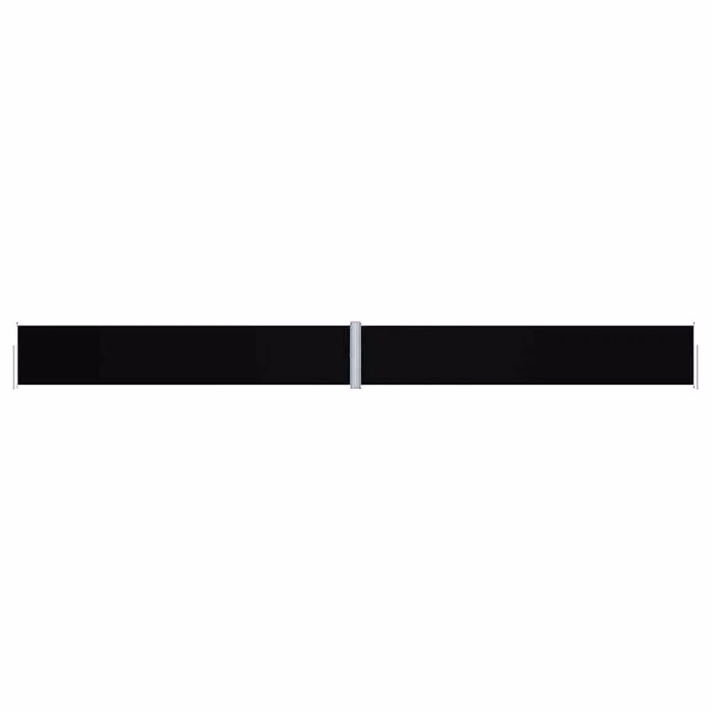 Berkfield Home Retractable Side Awning in Black, W/D/H: 1200 x 117 x 117 cm – 2