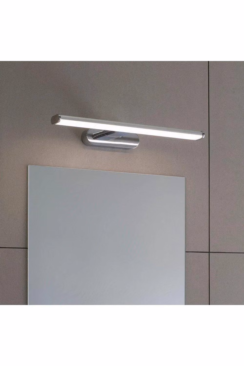 Netlighting Moda LED Bathroom Wall Light in Chrome and Grey – 2