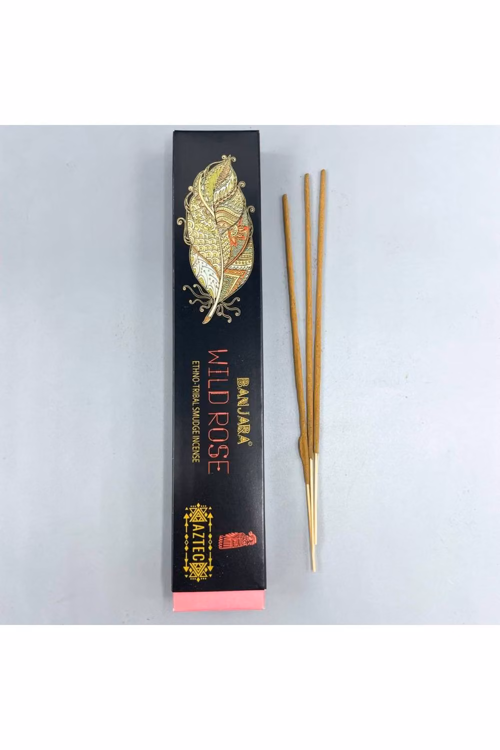 KDMD Banjara Tribal Wild Rose Smudge Incense Sticks in Brown – 2