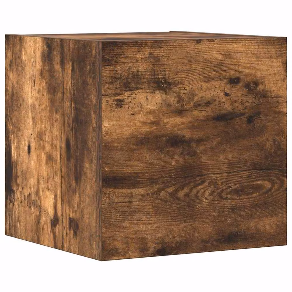 Berkfield Home Modern 4 Piece TV Cabinet Set in Smoked Oak Brown Engineered Wood – 4