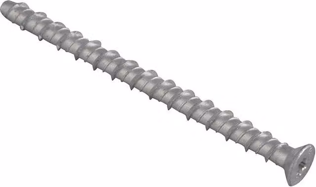 Forgefix Lightning Bolt CSK/Torx Compatible Head M6 x 130mm, Silver (Pack of 10)