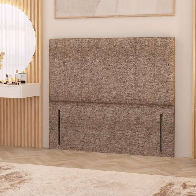 Somnior Beds Ltd Modern Upholstered Fabric Bed Frame in Brown