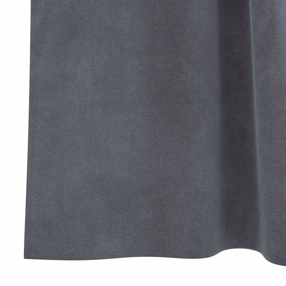 Berkfield Home Elegant Grey Blackout Curtains with Hanging Loops, 2 Pack – 6