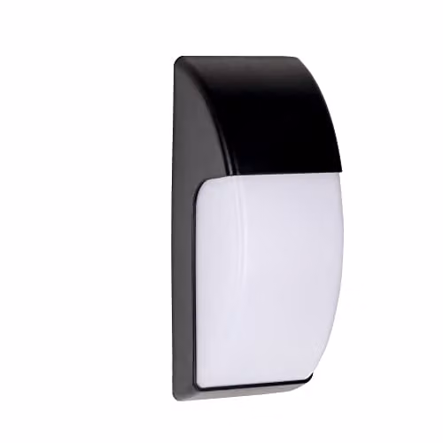 Netlighting Area 1 Light Outdoor Wall Light Black IP65 – 1
