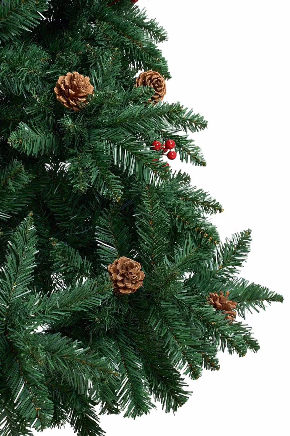 Garden Sanctuary 1.8m Artificial Christmas Tree in Green with Foldable Metal Stand – 7