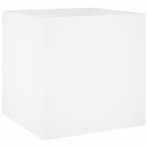 vidaXL White Square Wooden Tabletop Planter Box W/D/H: 40 x 40 x 40 cm – 2