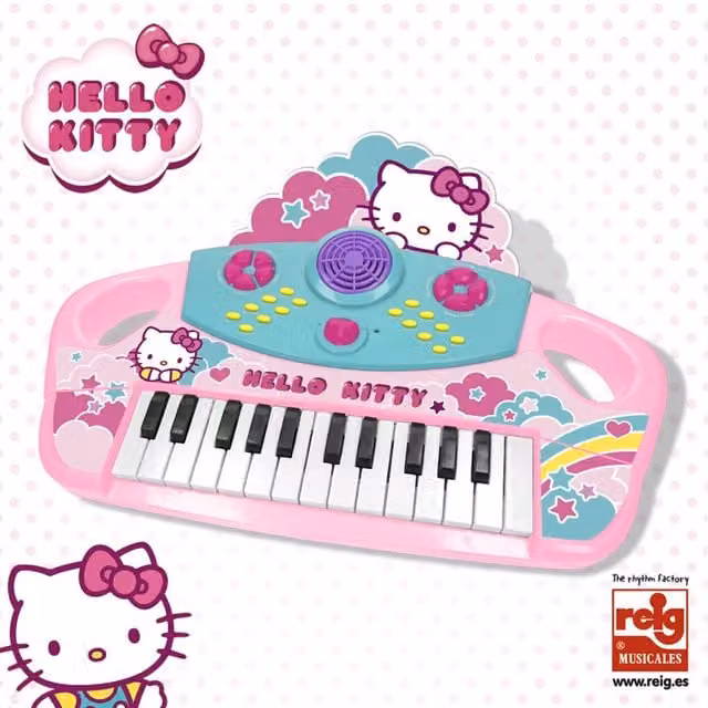 Hello Kitty 25-Key Electric Keyboard in Pink