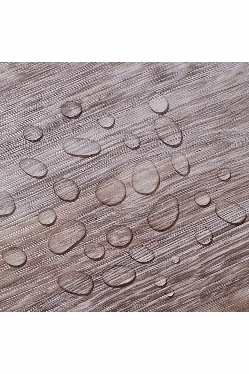 H&O Direct 36-Piece Taupe Rustic Wood Look Self-Adhesive PVC Flooring Plank Pack, 5m² – 2