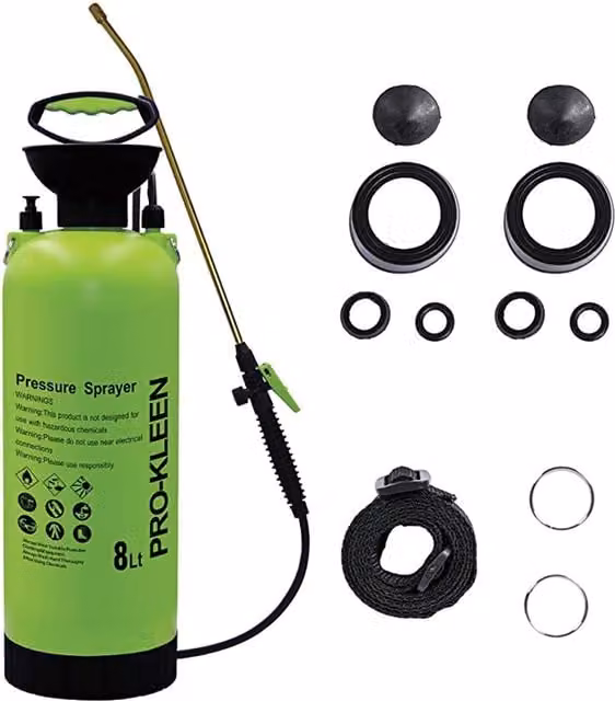 Pro-Kleen Manual Pressure Garden Sprayer, Green, Height: 57 cm