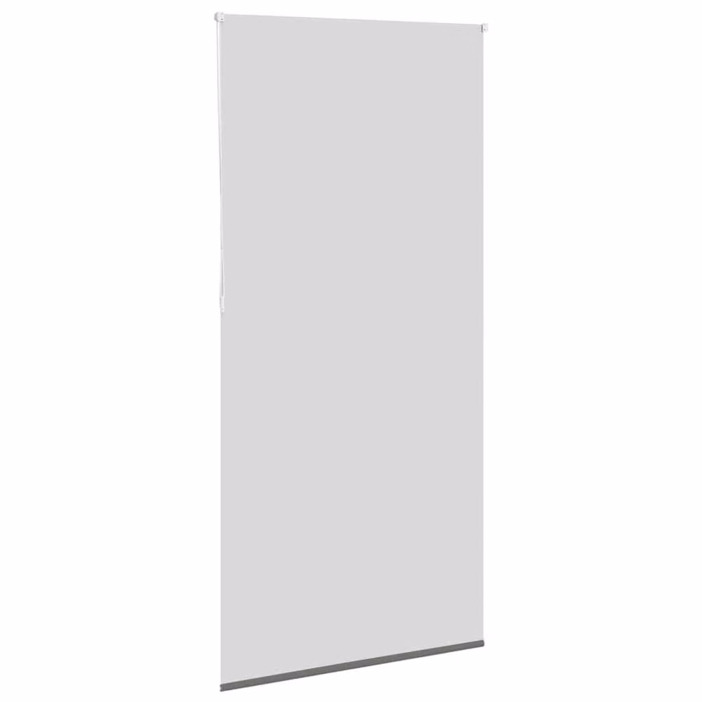 Berkfield Home Grey Blackout Roller Blind, Thermal Insulating Polyester, W: 95 cm, H: 210 cm – 2