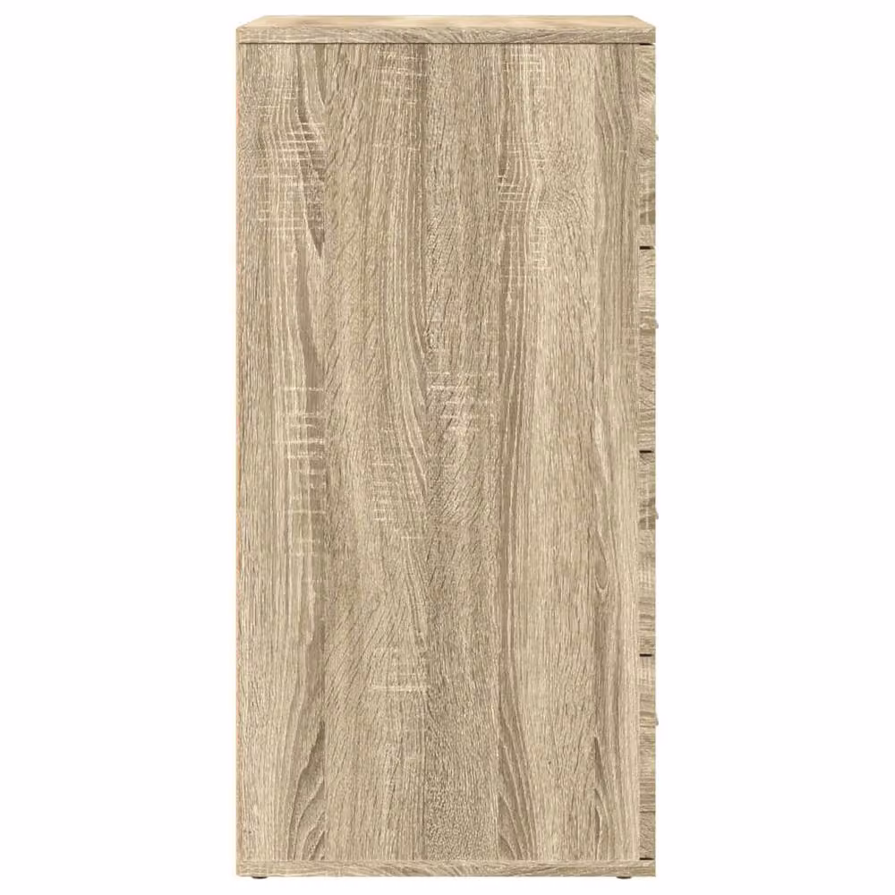 Berkfield Home Sonoma Oak Sideboard in Light Brown, W/D/H: 60 x 39 x 80 cm – 2