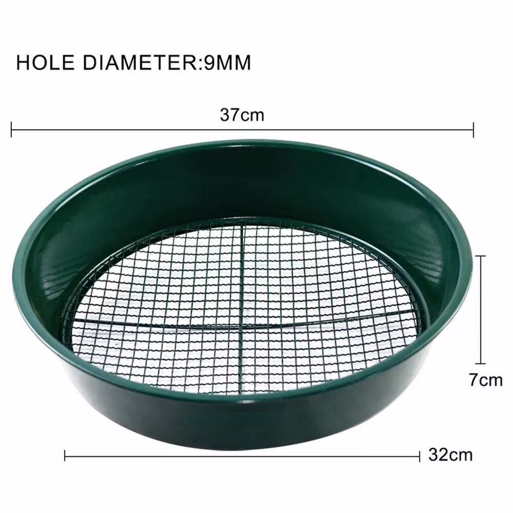 Nordara Large Green Garden Sieve Riddle for Soil and Compost Sifting – 2