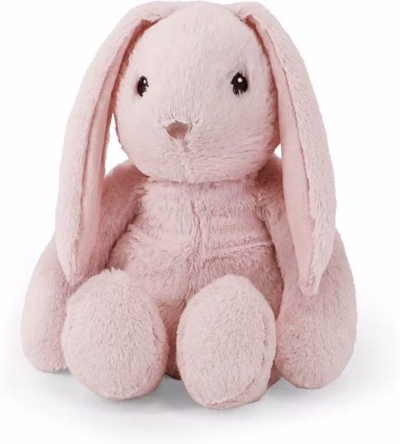 Gosh! Bunny Rabbit Plush Softie Toy in Baby Pink, 20 cm