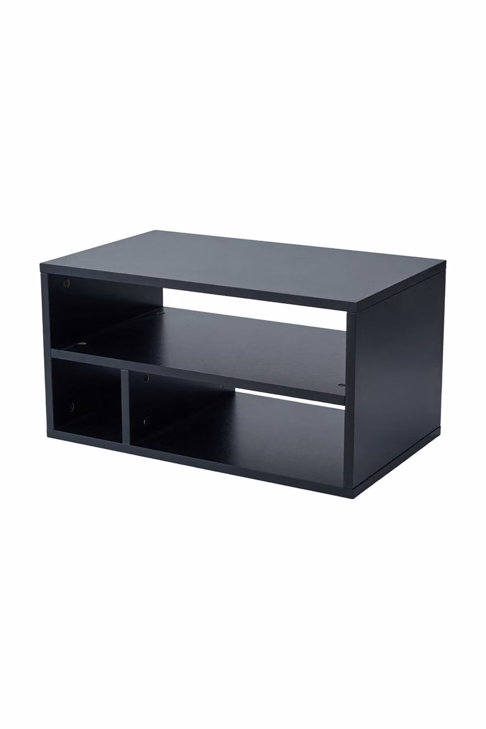 Living and Home 3-Tier Desktop Printer Stand and Office Desk Organiser in Black – 3