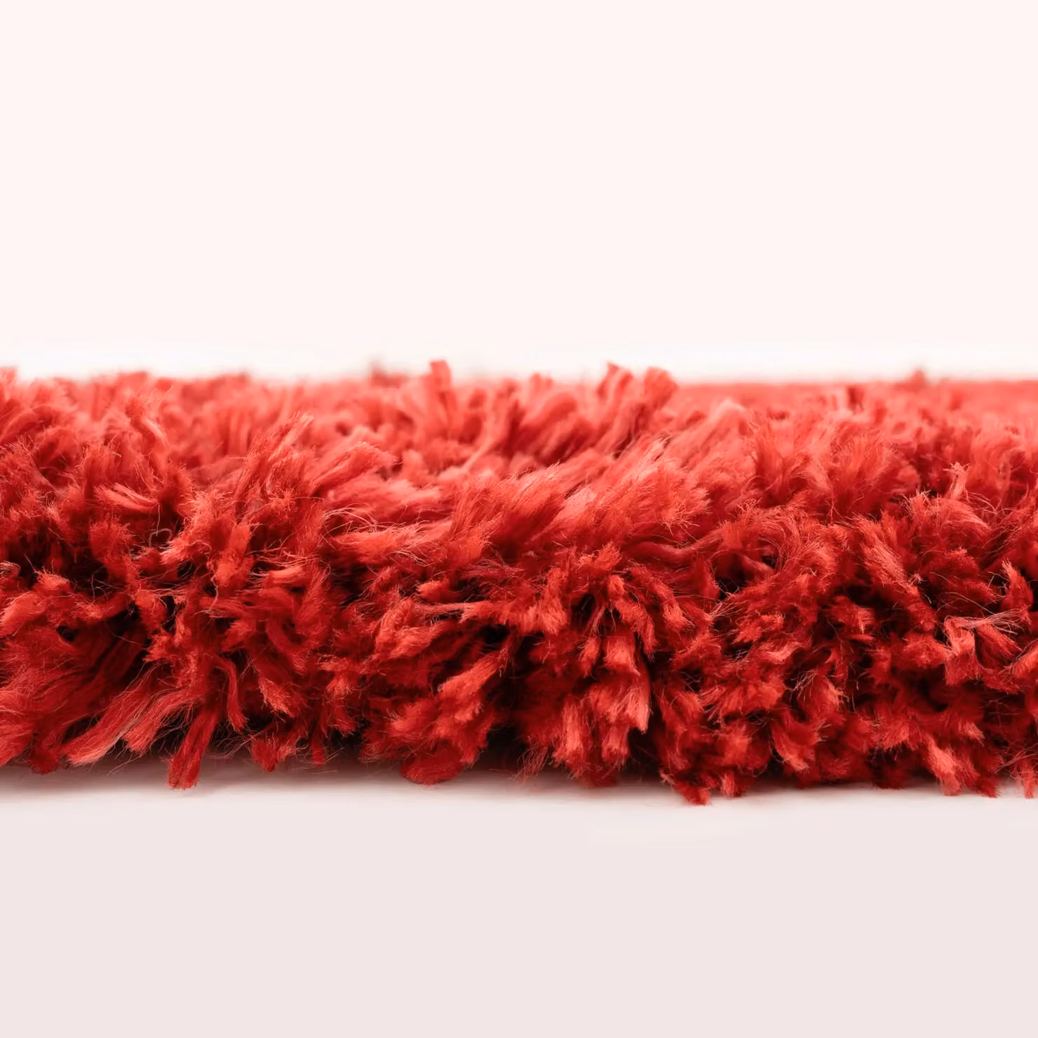 Kukoon Soft Fluffy Thick Pile Shaggy Area Rug in Terracotta, W/D/H: 120 x 170 cm – 2