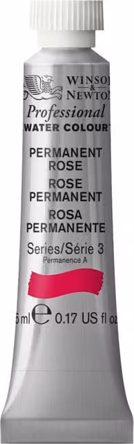 Winsor and Newton Professional Watercolour Paint Perm Rose 5ml