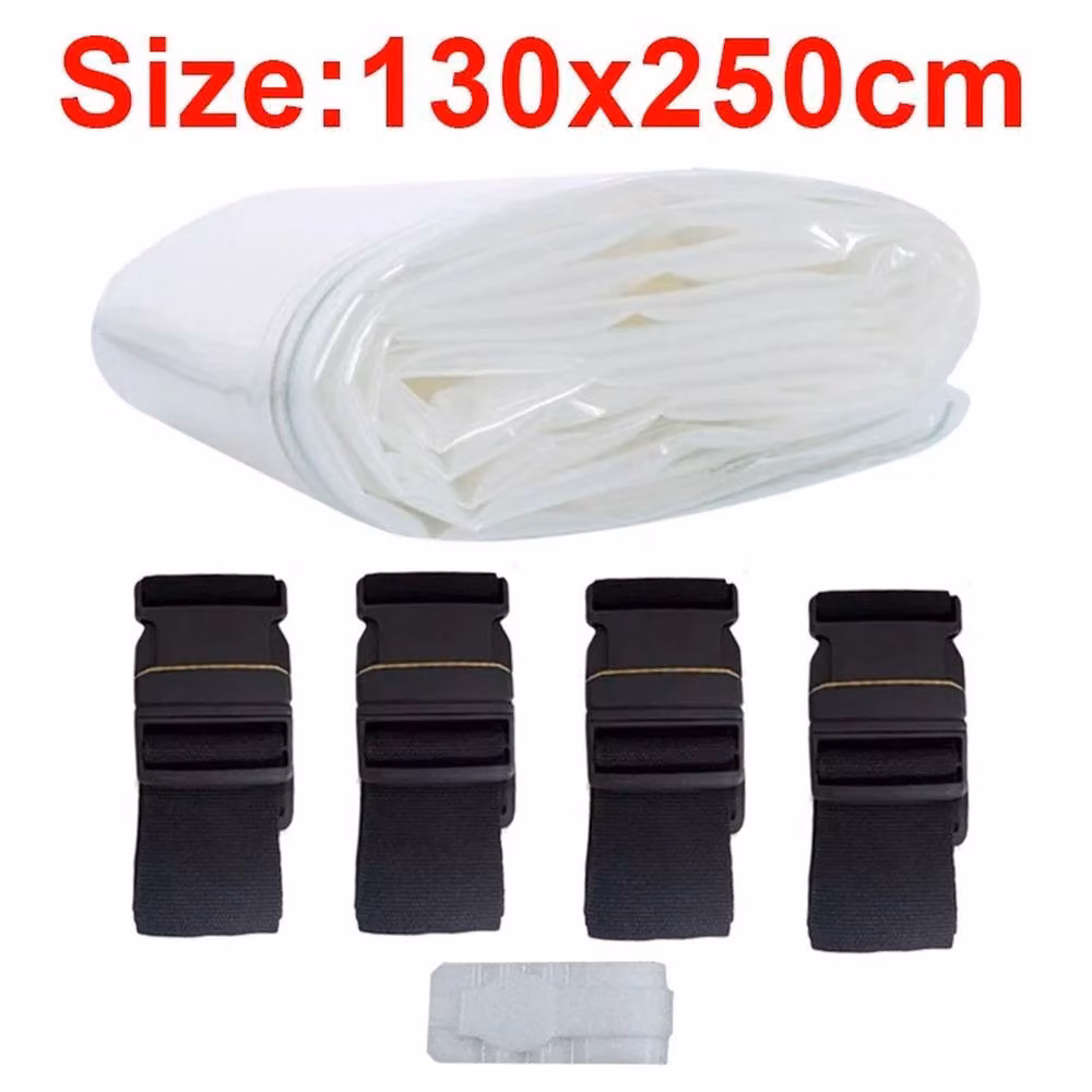 SPETLEK Large Transparent Vacuum Mattress Storage Bag – 3