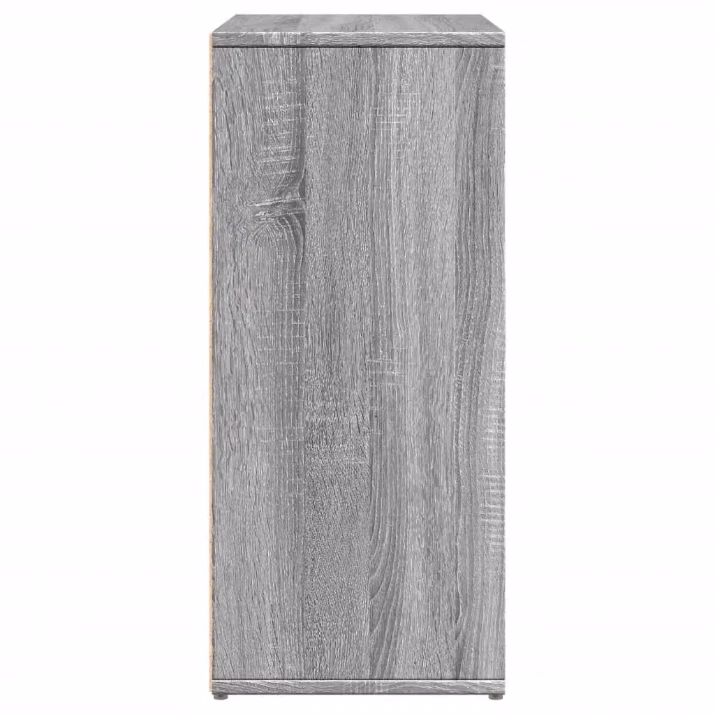 Berkfield Home Set of 2 Grey Sonoma Sideboards in Engineered Wood, W/D/H: 60 x 31 x 70 cm – 2