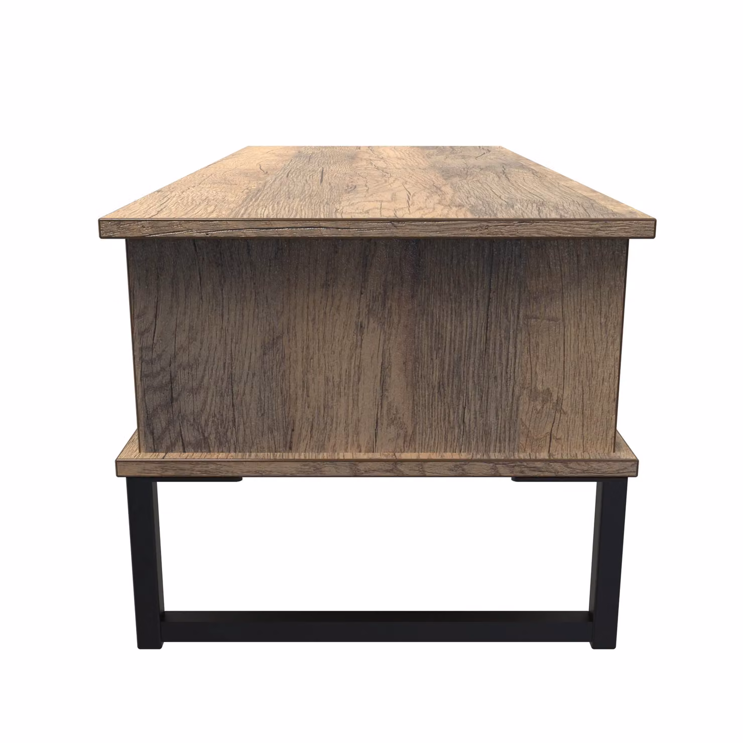 Ready Assembled 2 U Fuji 1 Drawer Coffee Table in Dark Brown – 2