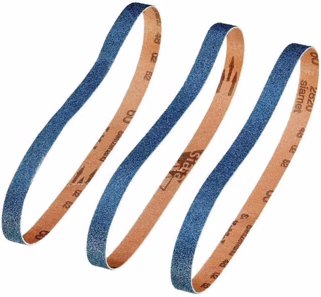 IRWIN Powerfile Zirconium Sanding Belt, Pack of 3