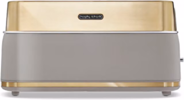 Morphy Richards Signature 4-Slice Toaster in Gold Stainless Steel