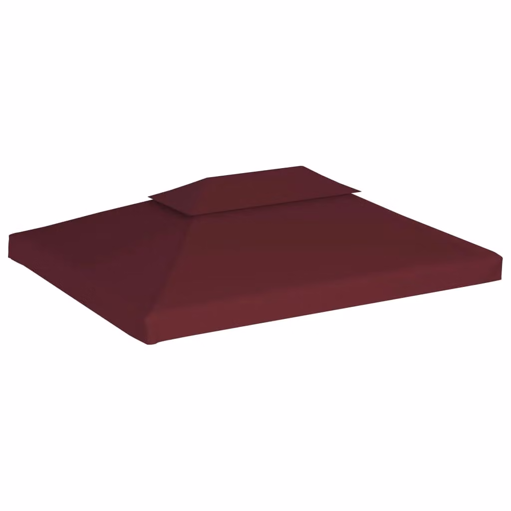 Berkfield Home 2-Tier Gazebo Top Cover in Red Polyester – 2