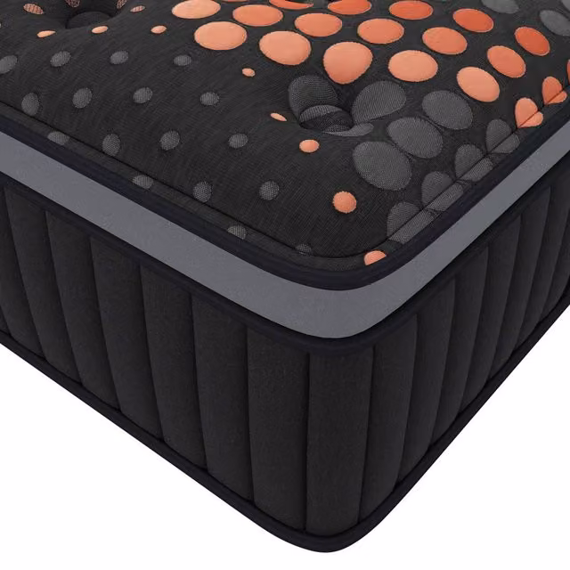 Arthur Sleep Copper Arthur 2000 Medium Firm Memory Hybrid Mattress in Anthracite, Size: Super King (W: 200 cm, D: 200 cm, H: 35 cm)