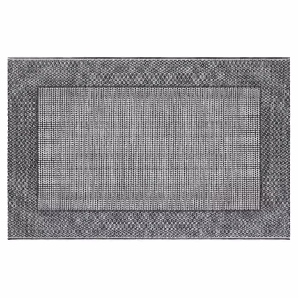 Berkfield Home Grey Outdoor Polypropylene Carpet, W: 160 cm, L: 230 cm – 3