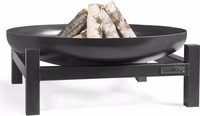 Norfolk Leisure Lifestyle Panama 70cm Steel Fire Bowl in Black – 1