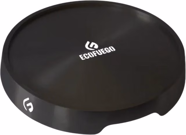Eco Fuego El Campo Fire Pit Base in Matte Black Metal