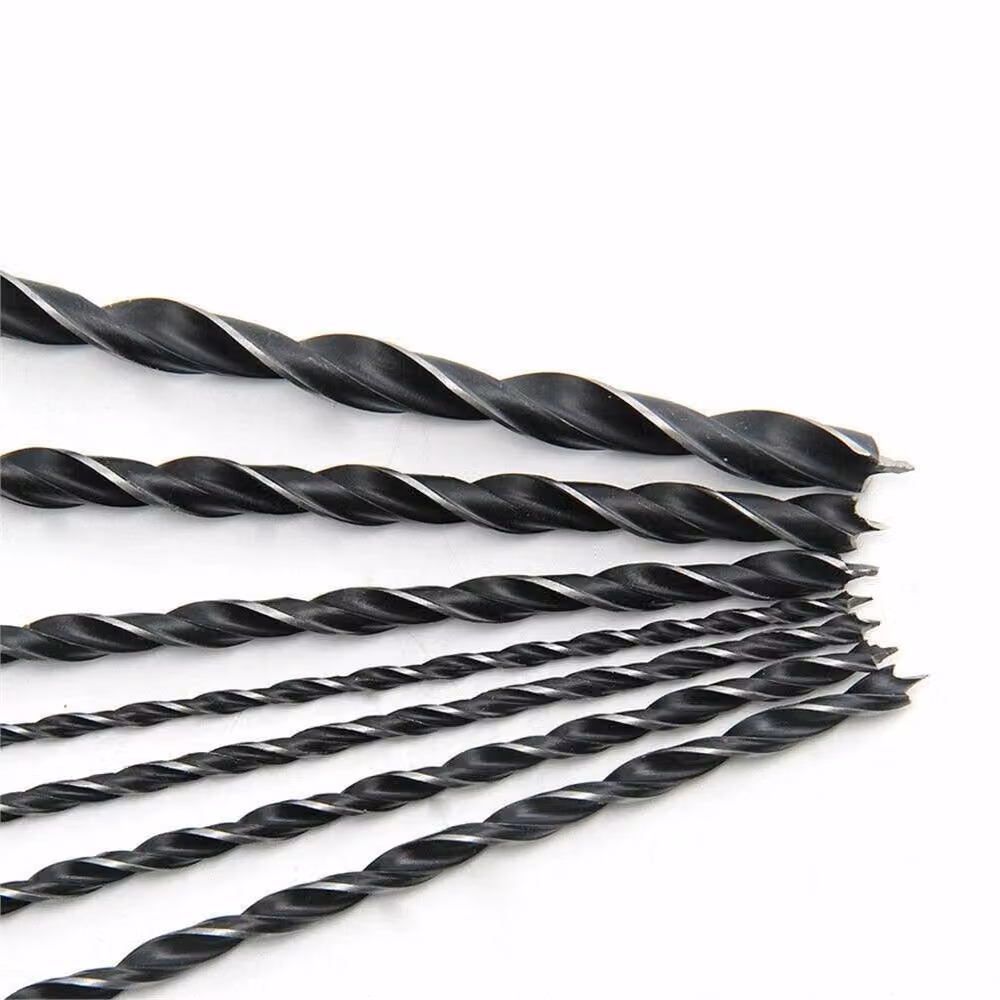 Nordara 7-Piece Extra Long Wood Drill Bit Set, 4-12mm, Black – 2
