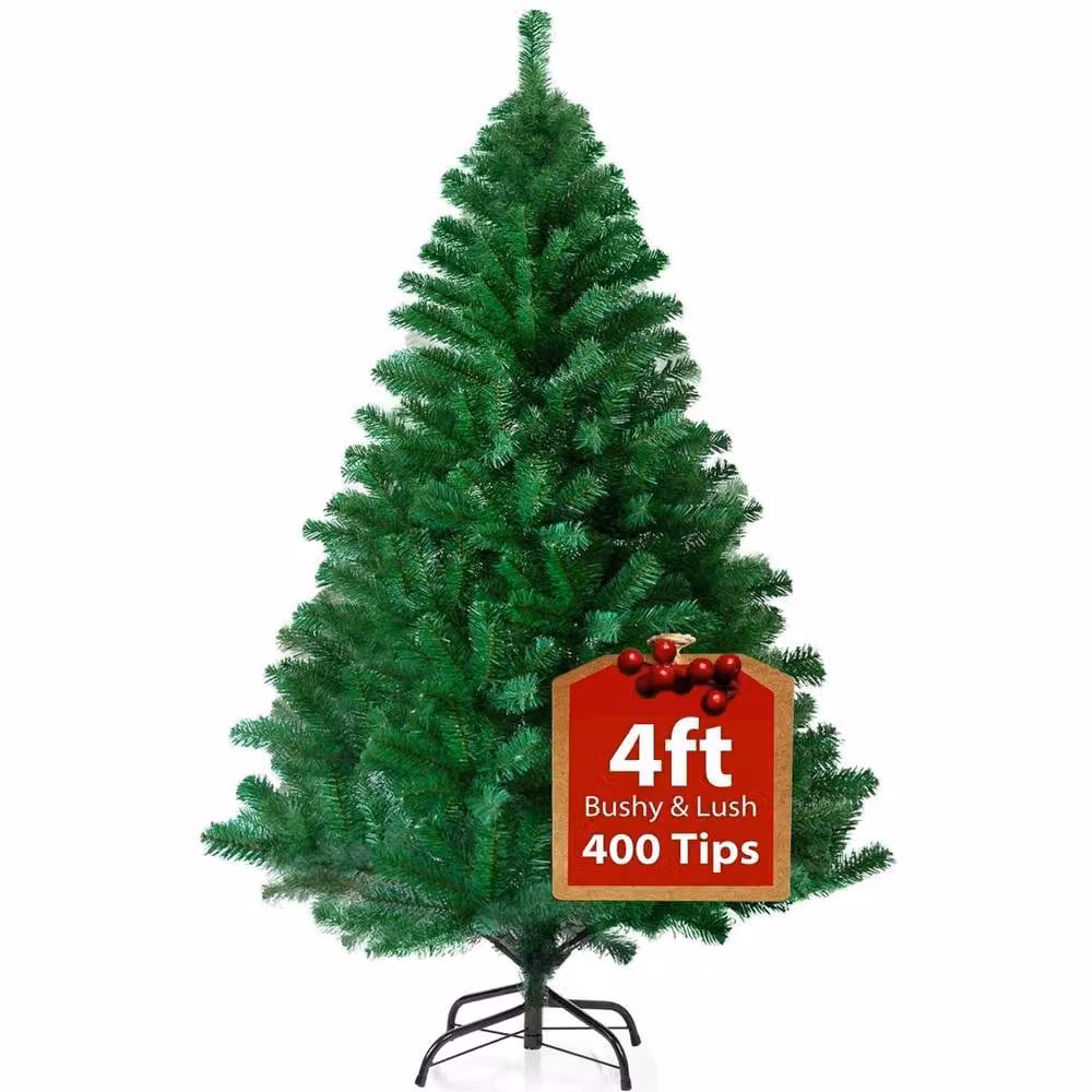 NESTLUNE Premium Realistic Artificial Christmas Tree in Green, H 100 cm x W 15 cm – 4