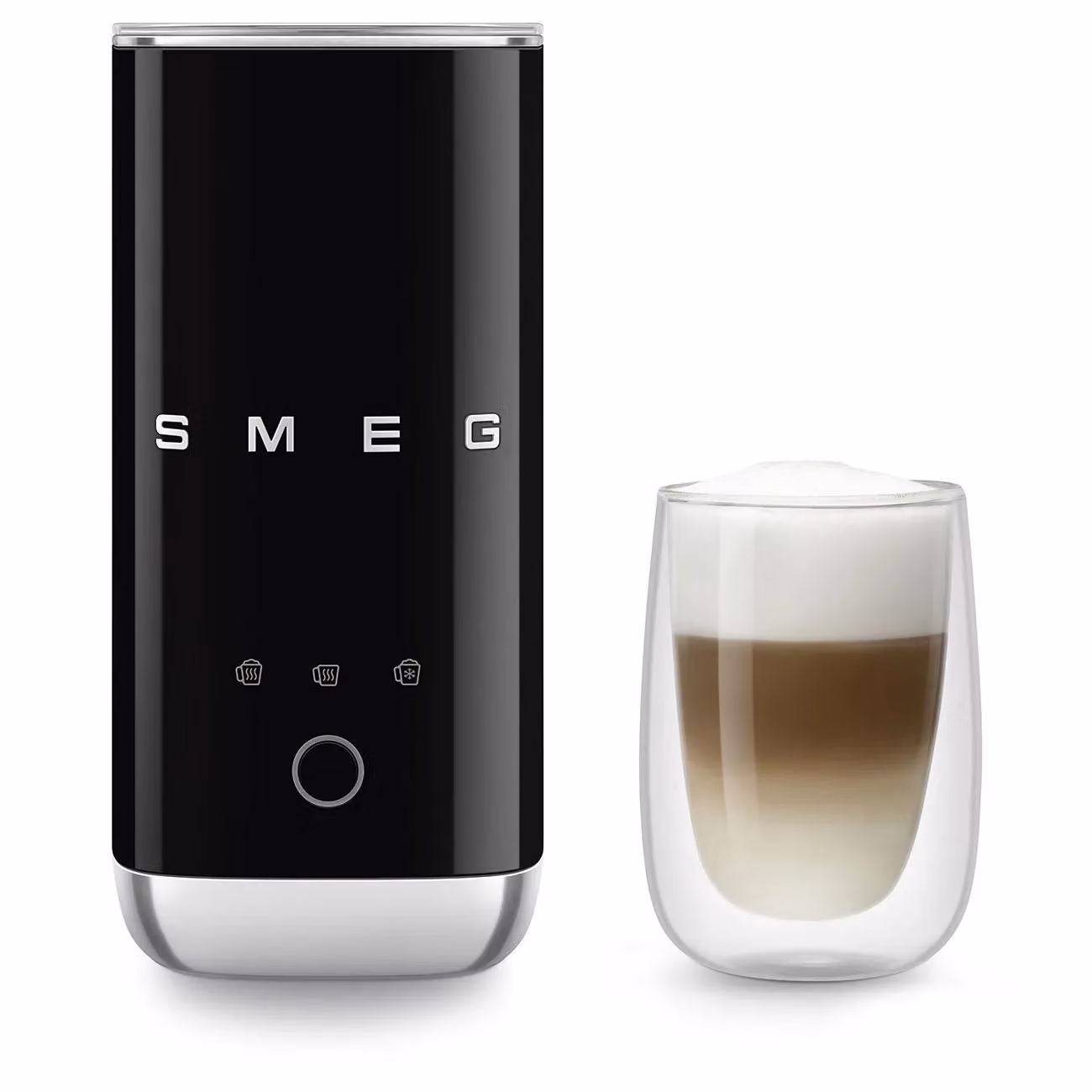 Smeg Retro 50s Style Electric Mini Milk Frother, Black, 500 ml – 3