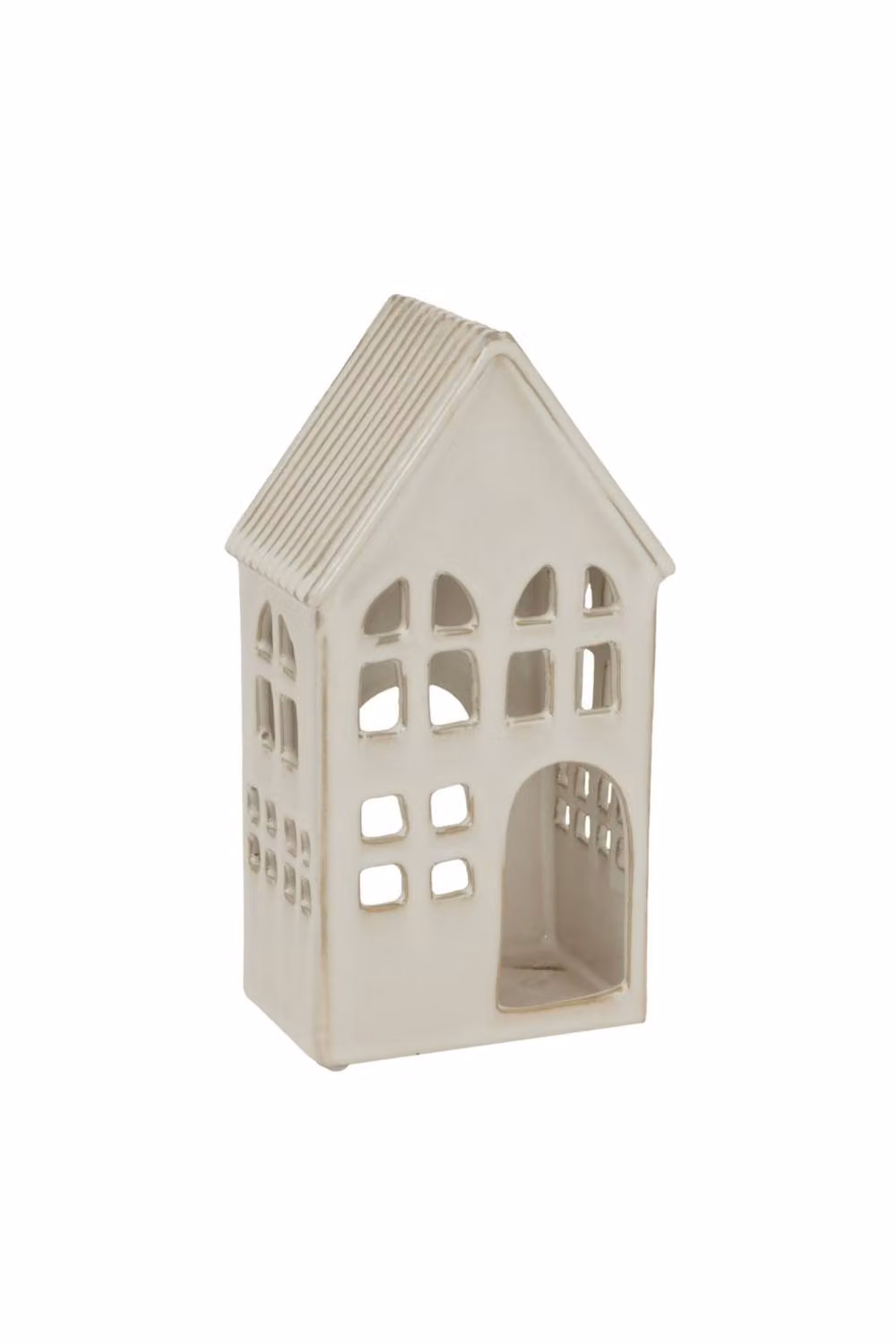 KDMD White Ceramic House Tea Light Holder – 2