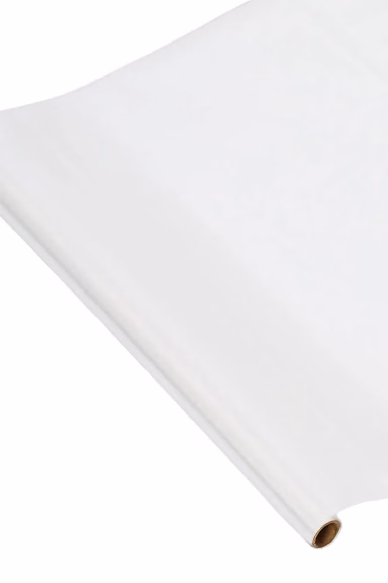 Living and Home Self-Adhesive Vertical Brushed Privacy Window Film in White